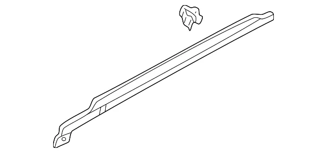 Door Molding - Mazda (lc626853xd80)