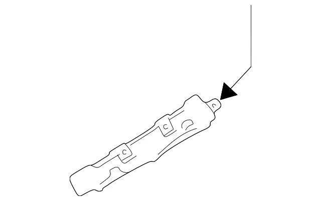 Roof Opening Trim Bracket - Mazda (lc6268h50b)