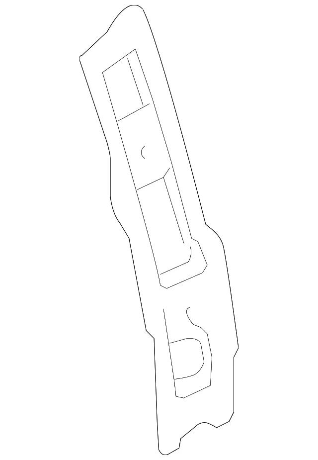 Quarter Panel Reinforcement - Mazda (lc62704h2a)