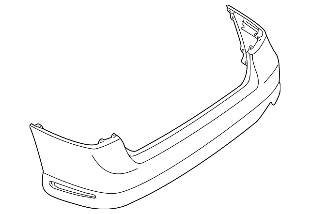 Bumper Cover - Mazda (lc7050221dbb)