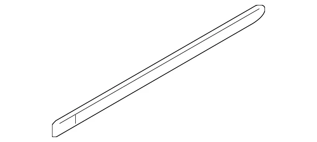 Body Side Molding - Mazda (lc7050682asu)