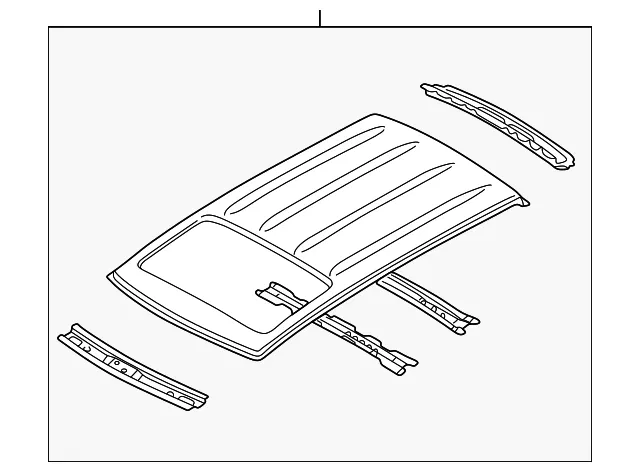 Roof Assembly - Mazda (lc7170600)