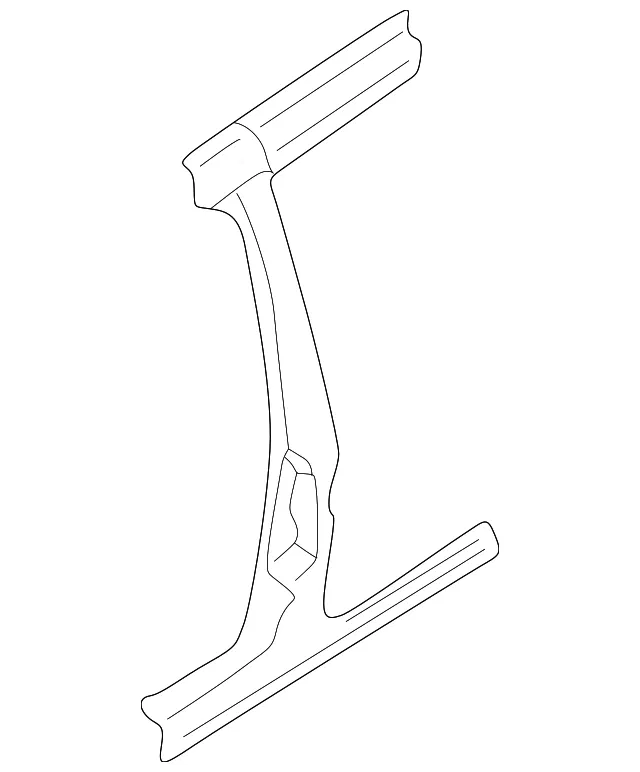 Body B-Pillar And Rocker Panel - Mazda (lcy271351a)
