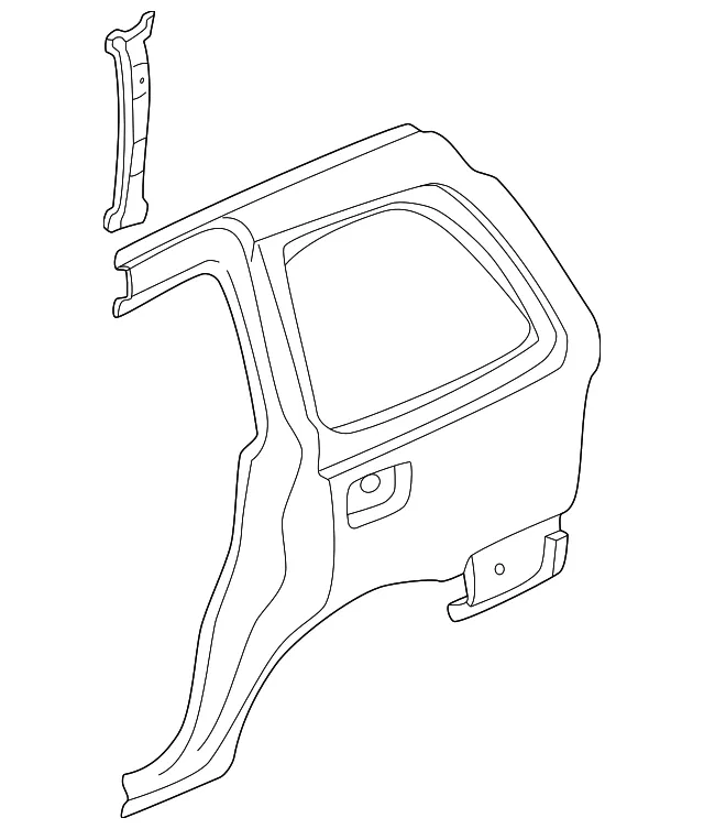Quarter Panel - Mazda (ldy470410)