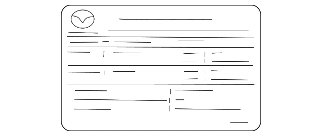 Emission Label - Mazda (mh0969036)