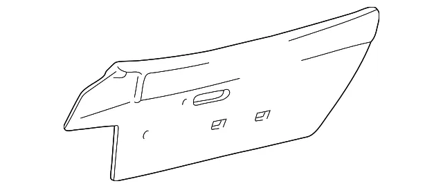 Door Trim Panel - Mazda (n02868420c00)