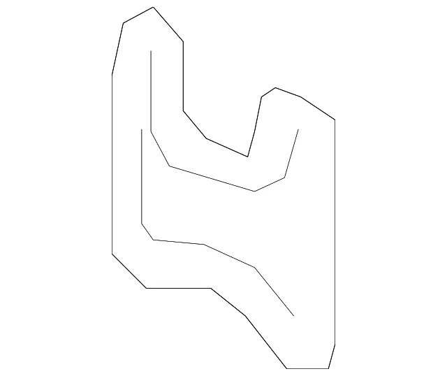 Bumper Bracket - Mazda (n2435389xa)