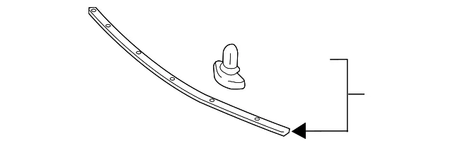 Hood Seal - Mazda (n24356750)