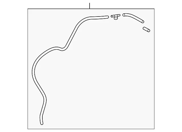 Windshield Washer Hose - Mazda (n24367500)