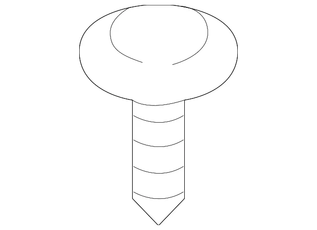 Fender Ledge Cover Screw - Mazda (n24756694)