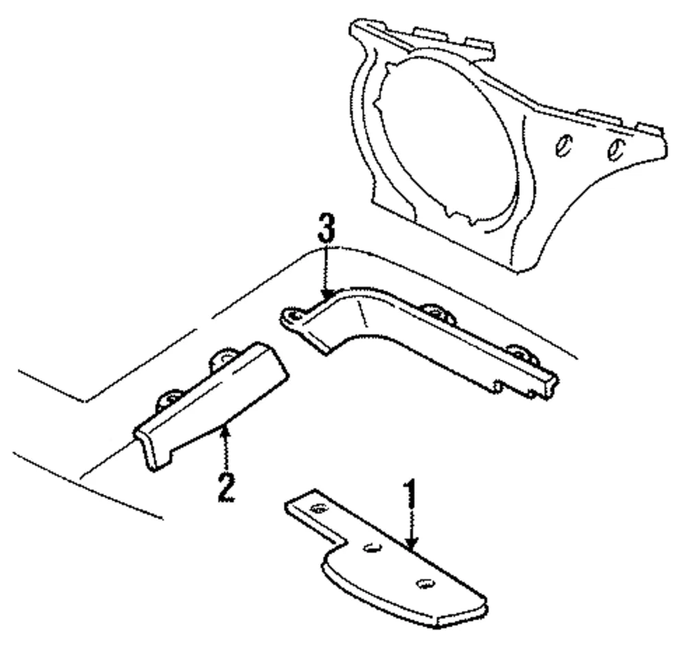 Stone Deflector - Mazda (na0151sj2a)