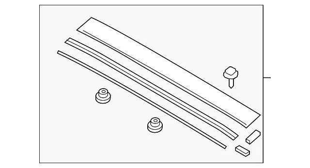 Windshield Molding - Mazda (na4l508x0g85)
