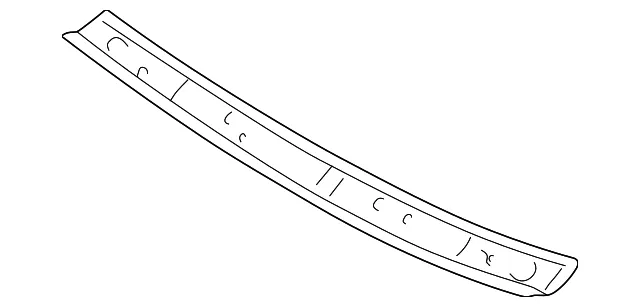 Roof Header Panel - Mazda (nb3870640a)