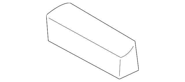 Bumper Cover Seal - Mazda (nc10502g1c)