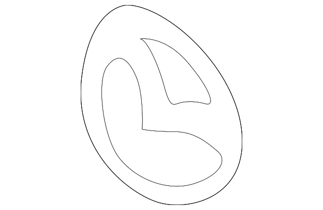 Bumper Cover Emblem - Mazda (nc1051731)