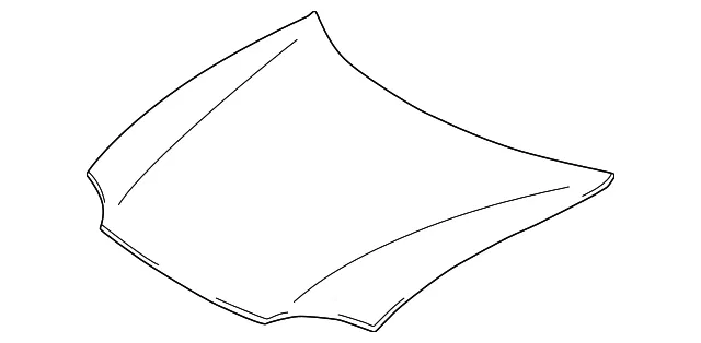 Hood Panel - Mazda (ncy05231xk)