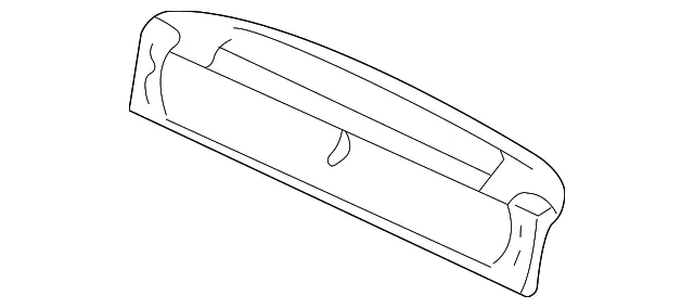 Air Deflector - Mazda (ne01683x0b02)