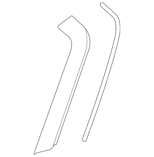 Windshield Post Trim - Mazda (ne51508c0d)