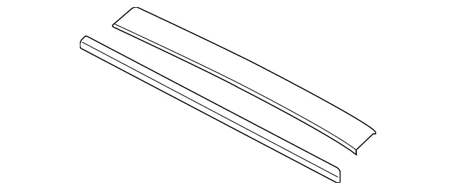 Windshield Post Trim - Mazda (ne51508x0d)