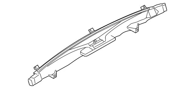 Windshield Defroster Nozzle - Mazda (ne5160120b)