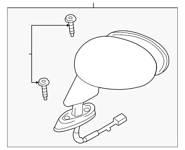 Mirror Assembly - Mazda (ne5169120k86)