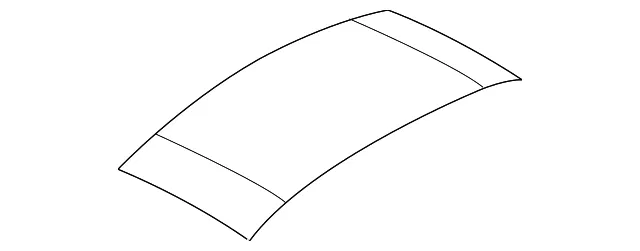 Front Roof Panel - Mazda (ne52r1630e50)