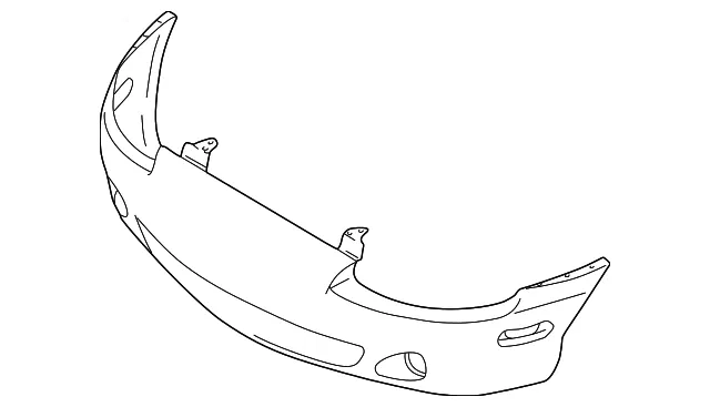 Bumper Cover - Mazda (ney150210bb)