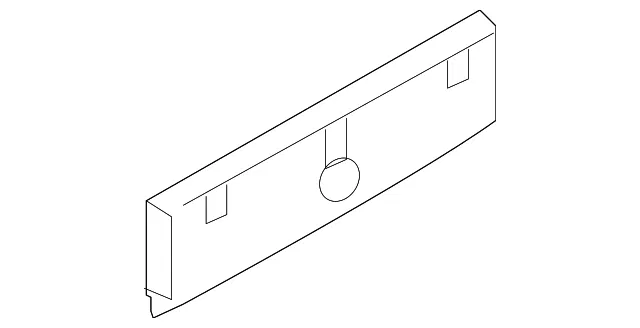 Bumper Cover Spacer Panel - Mazda (nf7950311a)