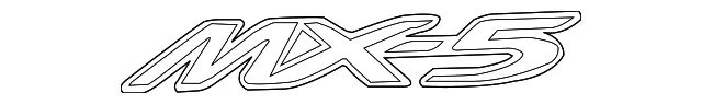 Deck Lid Emblem - Mazda (nf7951721)