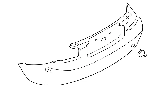 Bumper Cover - Mazda (nfy95022xabb)