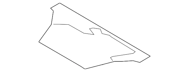 Radiator Support Splash Shield - Mazda (nh4234h96a)
