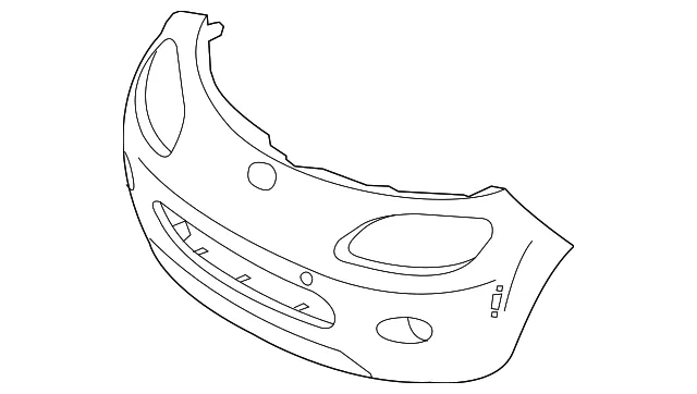 Bumper Front - Mazda (nhy45003x)