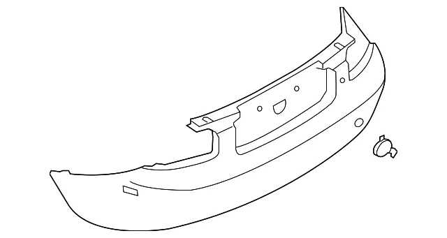 Bumper Cover - Mazda (nhy85022xgbb)