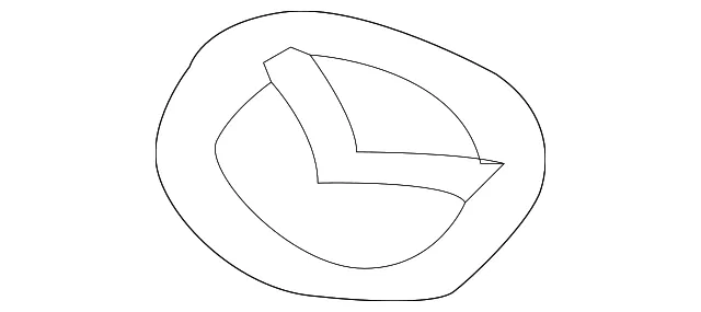 Engine Cover Emblem - Mazda (pxd5102d9)