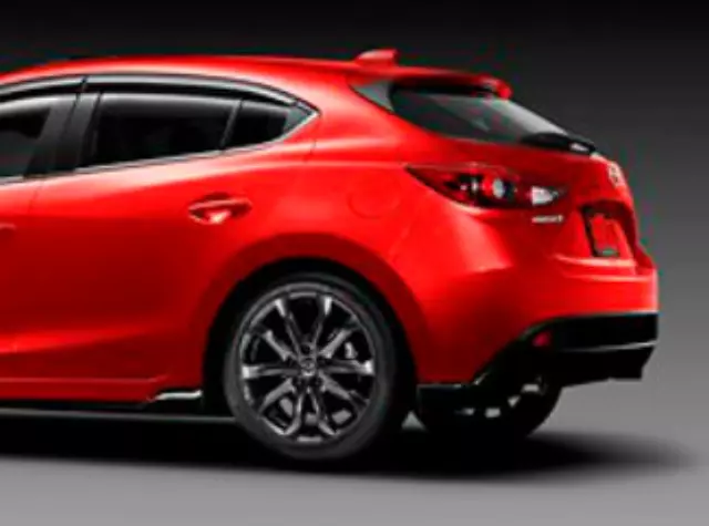 Spoiler, Rear Roof - Mazda (qbmn519n050)