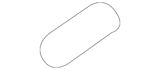 Bumper Cover Seal - Mazda (t001500g8)