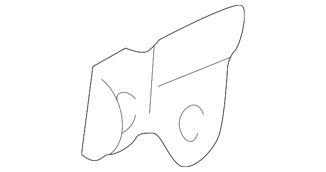 Door Window Belt Weatherstrip Clip - Mazda (t00150654b)