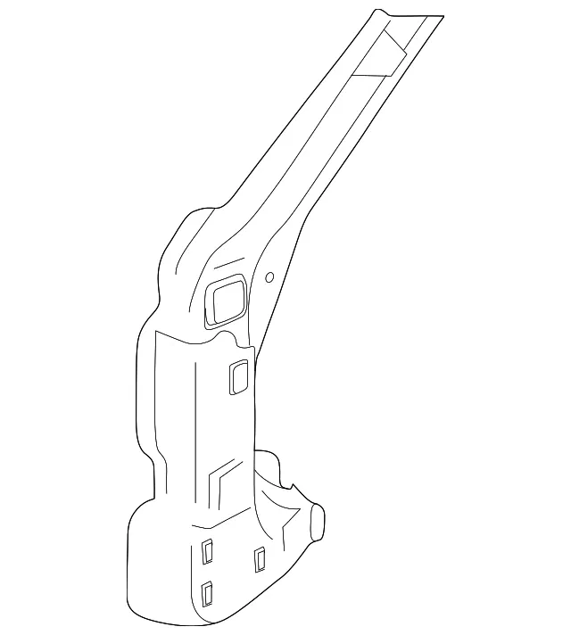 Body A-Pillar Reinforcement - Mazda (t00171030b)