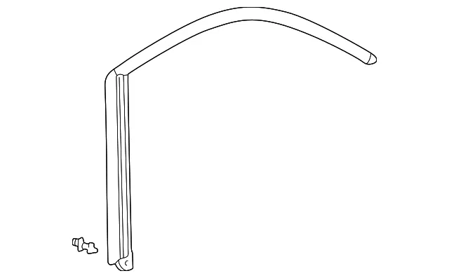Window Molding - Mazda (t002509m0b)