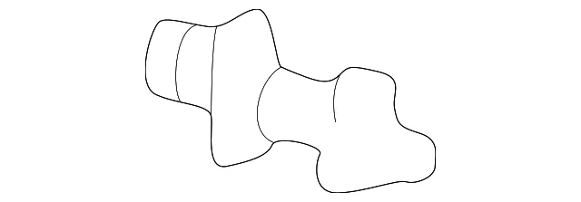 Window Molding Clip - Mazda (t002509m8)