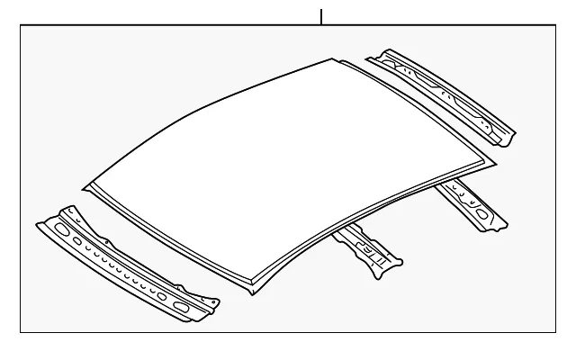Roof Panel - Mazda (t00270600e)