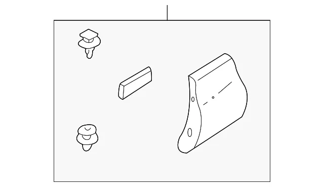 Fender Molding - Mazda (t06051pj031)