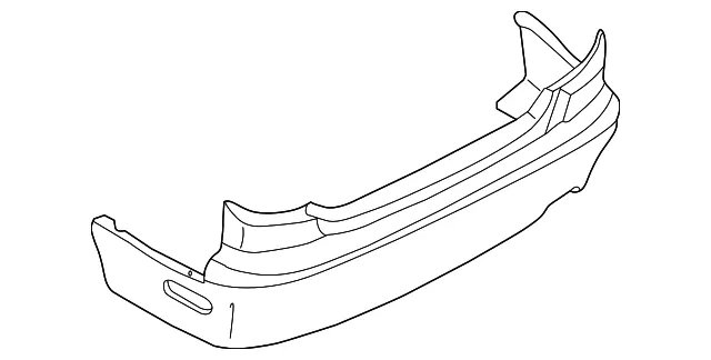 Bumper Cover - Mazda (t0y250221bb)