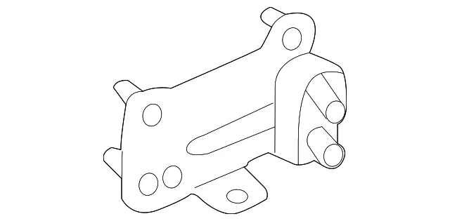 Bumper Cover Reinforcement Beam Bracket - Mazda (ta0150270a)