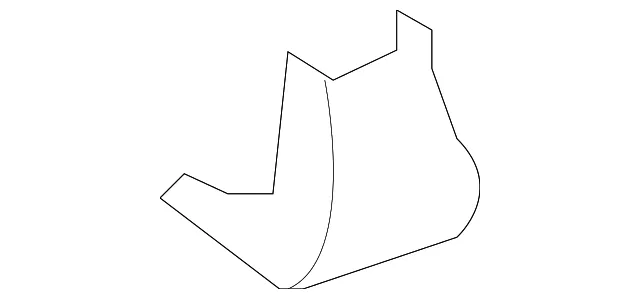 Bumper Cover Reinforcement Bracket - Mazda (ta5250ce1)