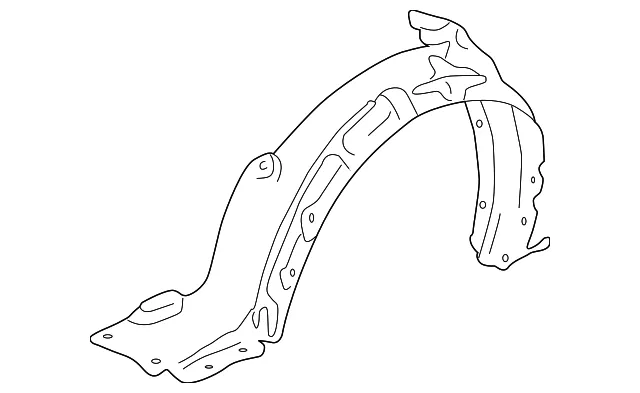 Fender Splash Shield - Mazda (tc8756130c)
