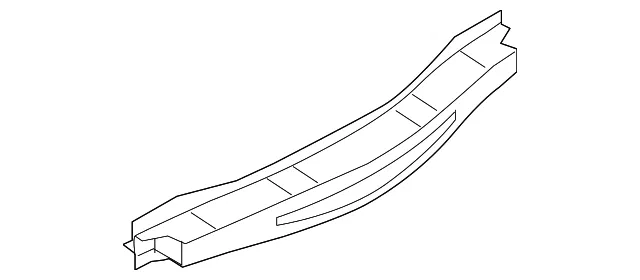Bumper Impact Bar - Mazda (td1150260d)