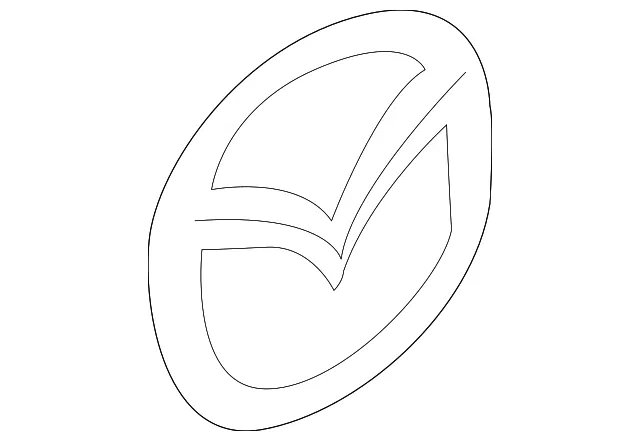 Hatch Emblem - Mazda (td1151731)