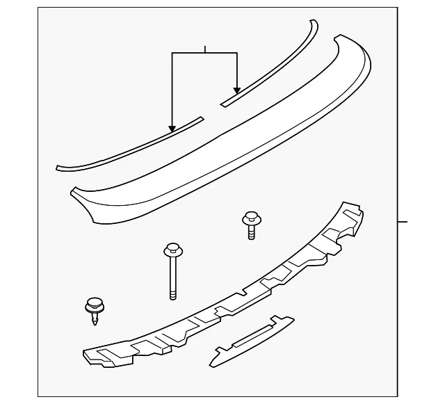 Spoiler - Mazda (td1151960k55)