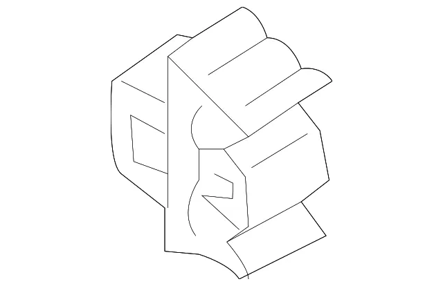 Door Latch Cable Clip - Mazda (td1158315)